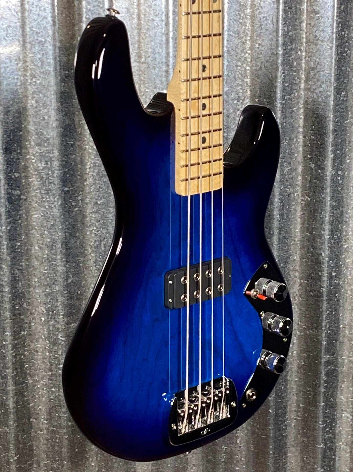 G&L USA 2022 CLF L-1000 Blueburst 4 String Bass & Case L1000 #9382 Used