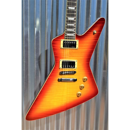 Hamer Guitars Standard Flame Top Cherry Sunburst Electric Guitar & Gig Bag #2171