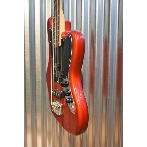 Fender Squier VIntage Modified Jaguar Bass Special SS Short Scale Candy Apple Red Used