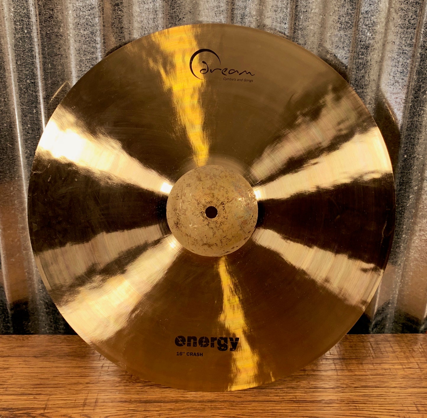 Dream Cymbals ECR16 Energy Hand Forged & Hammered 16" Crash Cymbal Demo