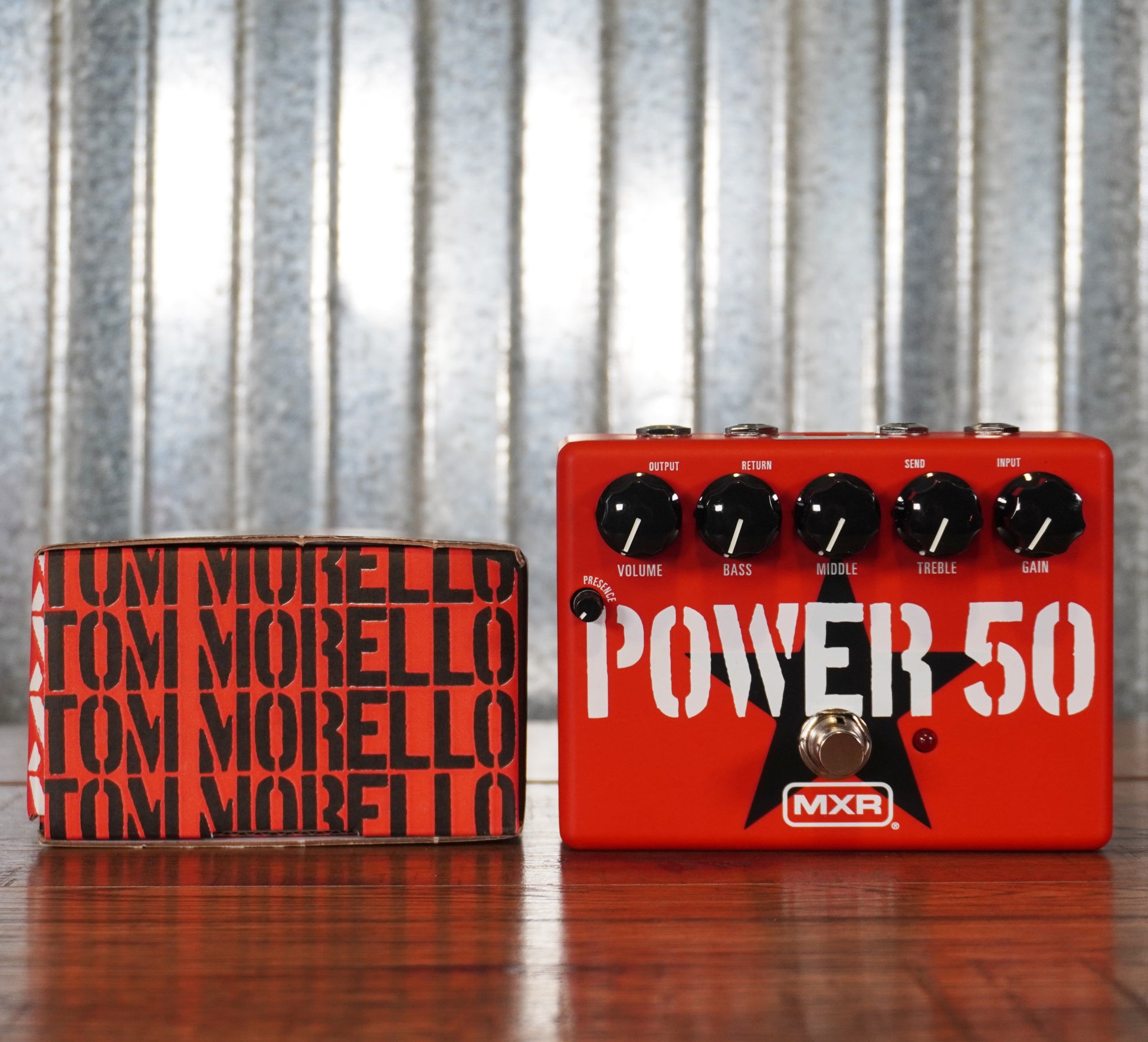 tom morello pedals Dunlop MXR TBM1 Tom Morello Power 50 Overdrive Guitar Effect Pedal Dem – Specialty Traders