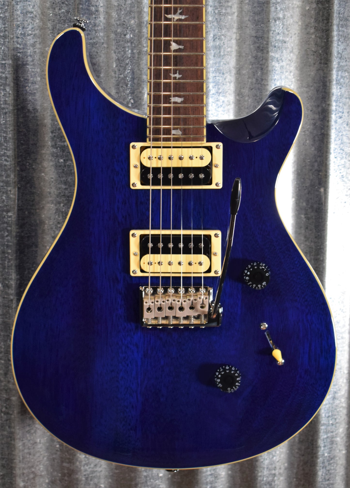 PRS Paul Reed Smith SE Standard 24 Translucent Blue Electric Guitar & Bag #2894