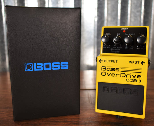 Boss ODB-3 Bass Overdrive Effect Pedal