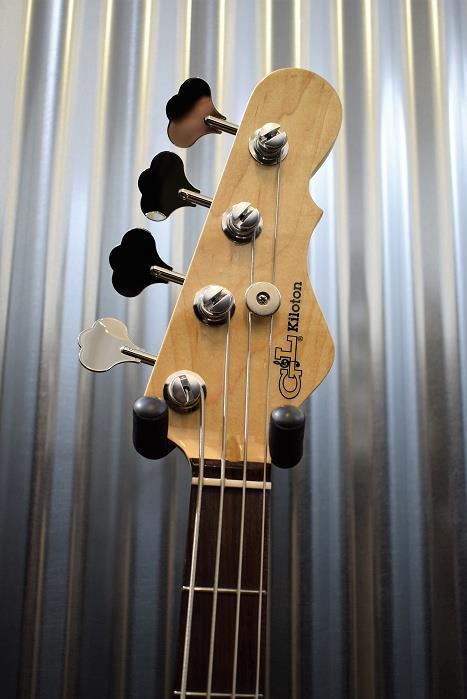 G&L Guitars USA Kiloton 4 Sting Bass Blackburst & Case 2017 #9616