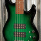 G&L USA L-2500 Greenburst 5 String Bass & Case L2500 #5380