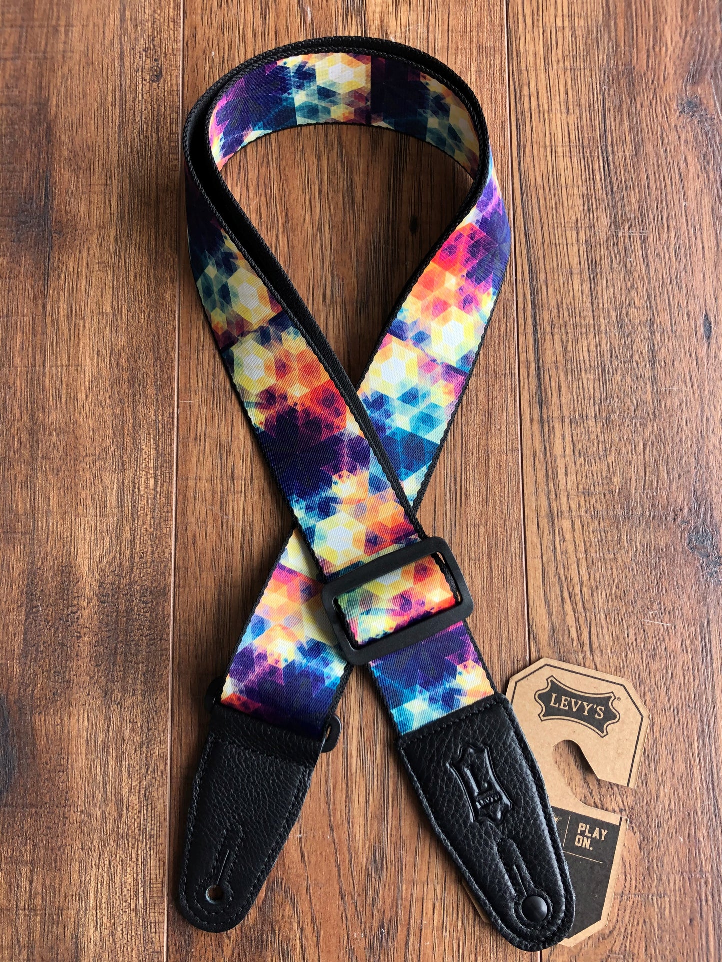 Levy's MDL8-013 2" Sublimation Printed Guitar Strap Kaleidoscope