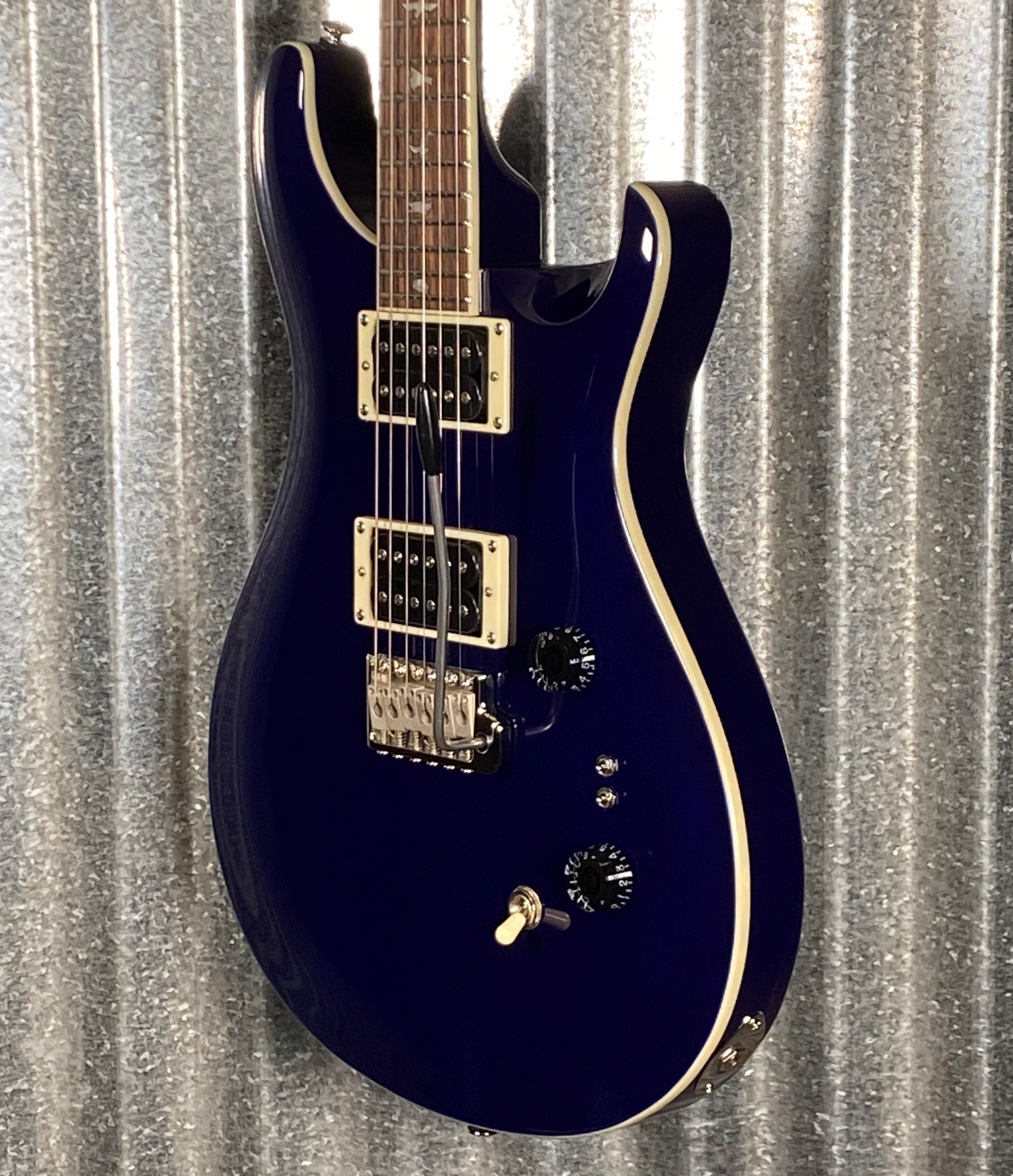 PRS Paul Reed Smith SE Standard 24-08 Translucent Blue Guitar & Bag #7089