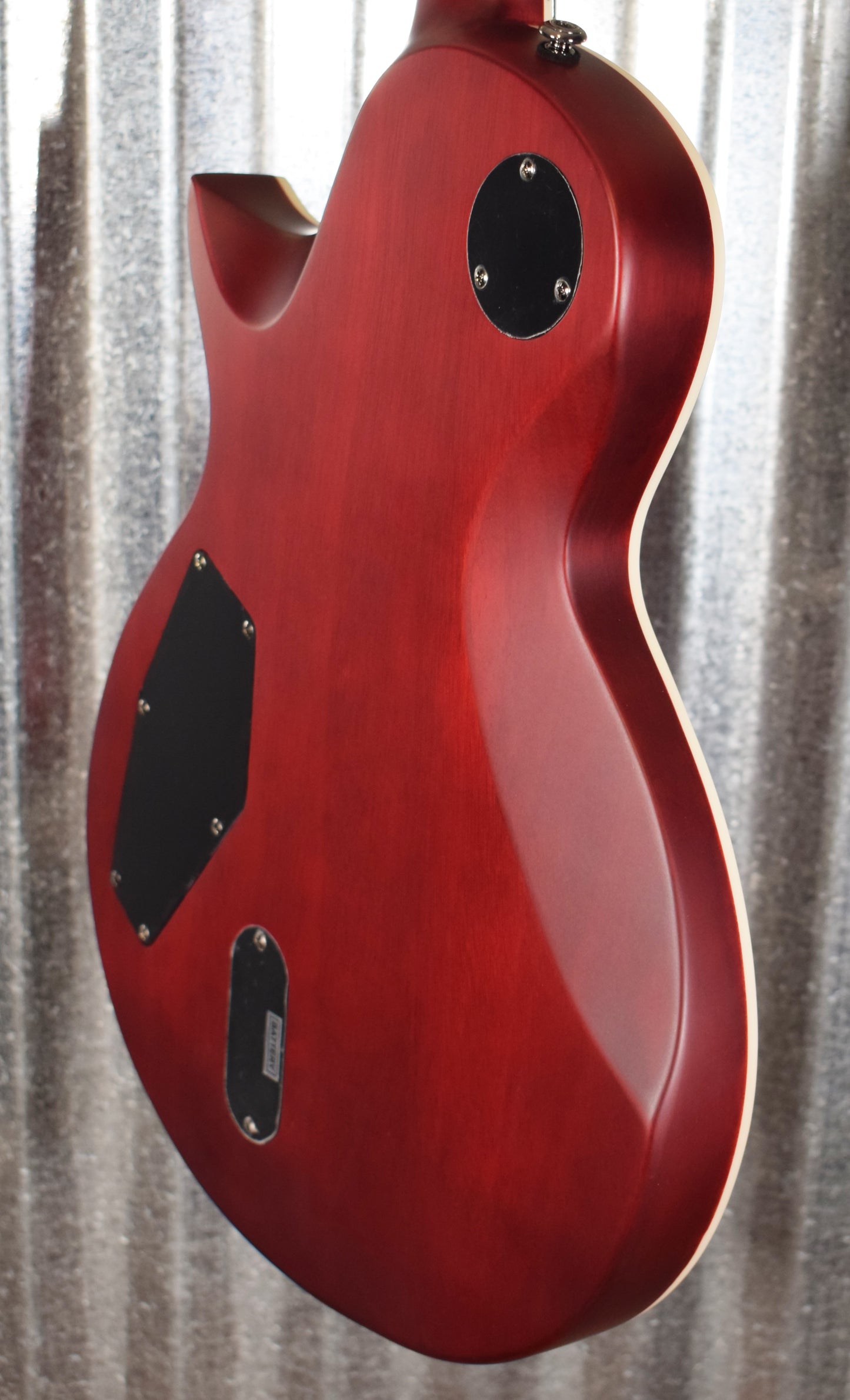 ESP LTD EC-401 Quilt Maple See Thru Black Cherry Satin Guitar LEC401QMSTBCS #2342 Used