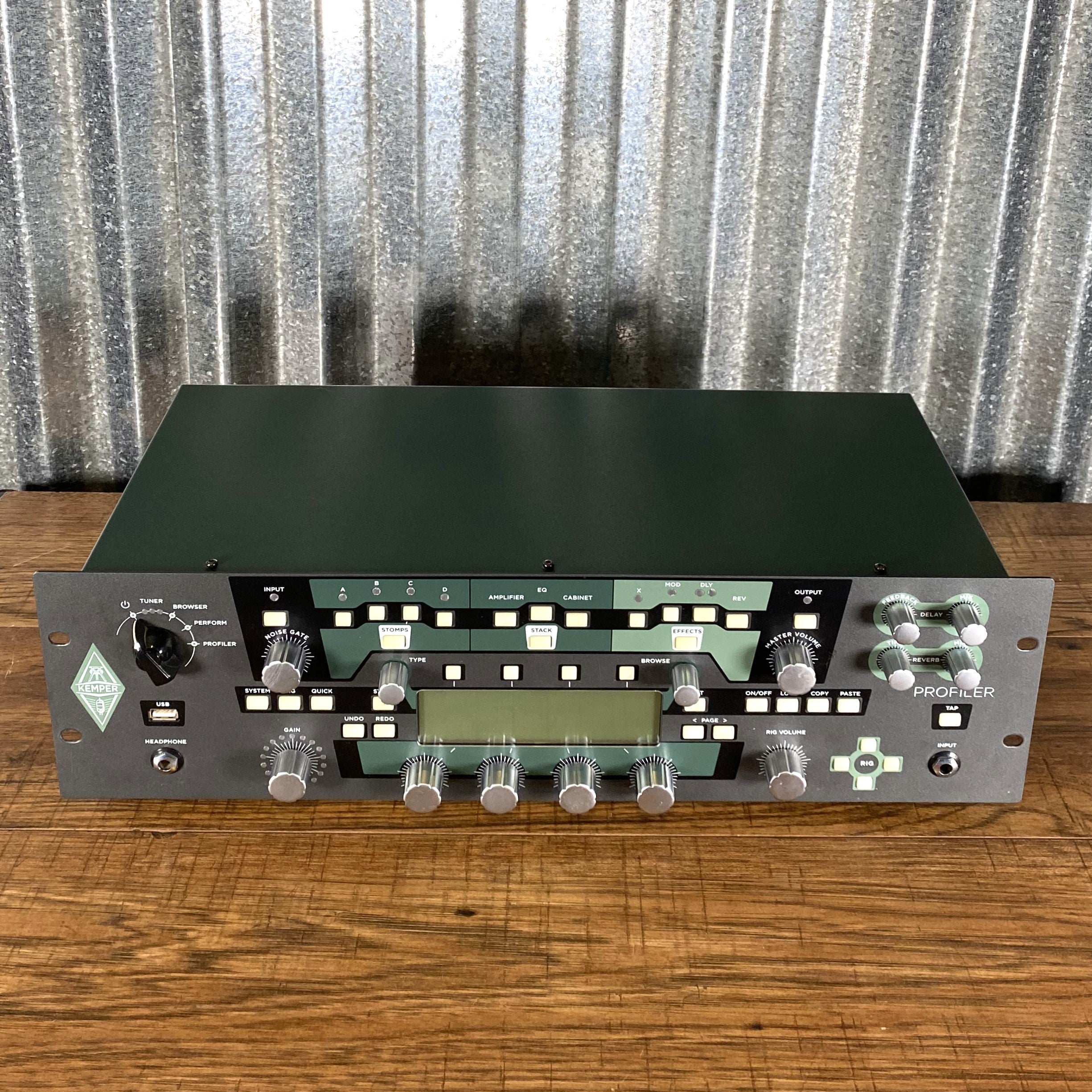 Kemper Profiler PowerRack 600 Watt Rack Mount Modeling IR Guitar