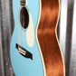 PRS Paul Reed Smith SE P20E LTD ED Acoustic Electric Parlor Powder Blue Guitar & Bag #3275