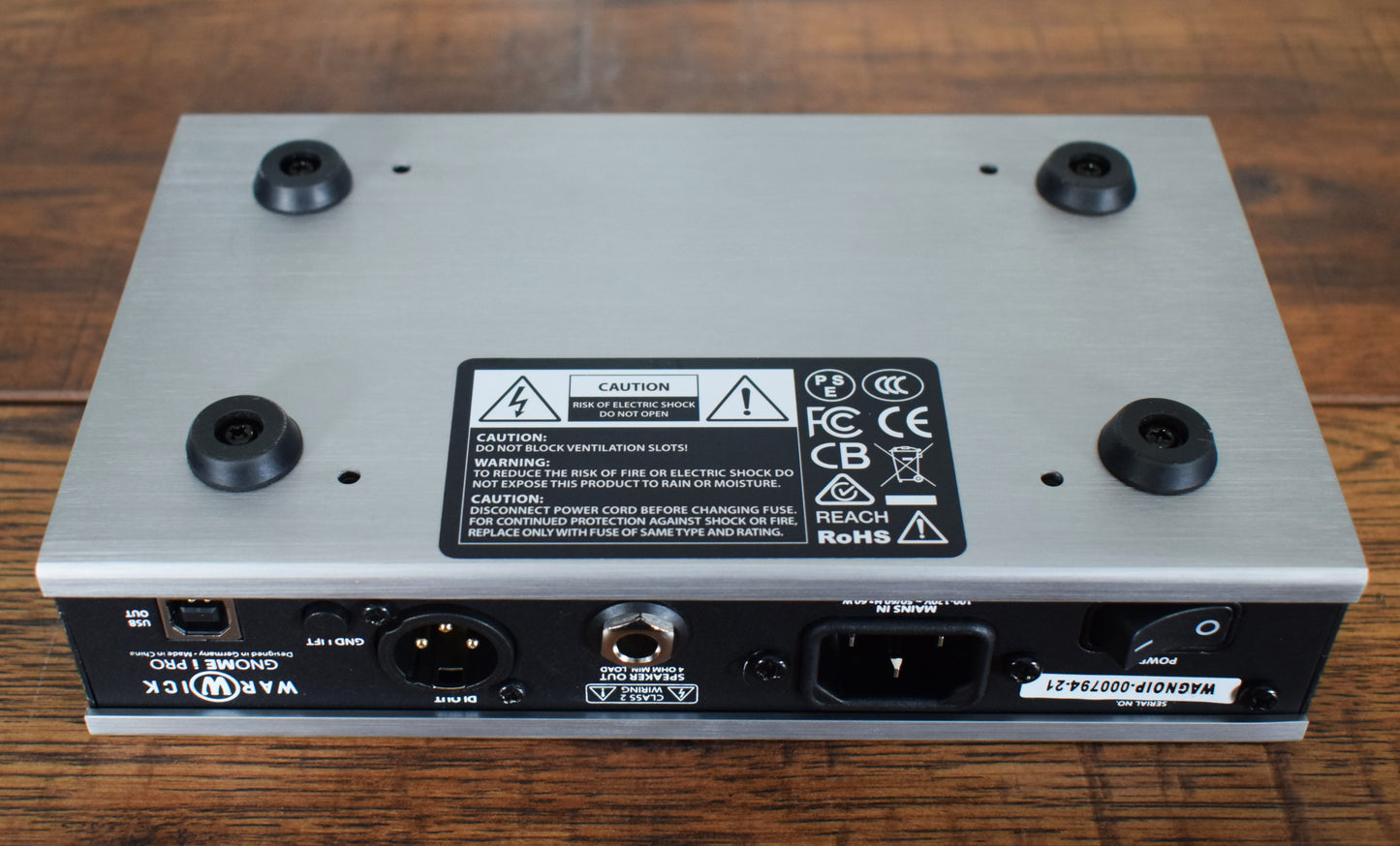 Warwick Gnome i Pro 280 Watt Pocket Bass Amplifier Head & USB Interface