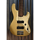 Fender USA 1998 Roscoe Beck V 5 String Bass Shoreline Gold & Case Used