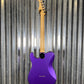 G&L USA 2022 Fullerton Deluxe ASAT Classic Bluesboy Plum Metallic Guitar & Bag #1126 Used