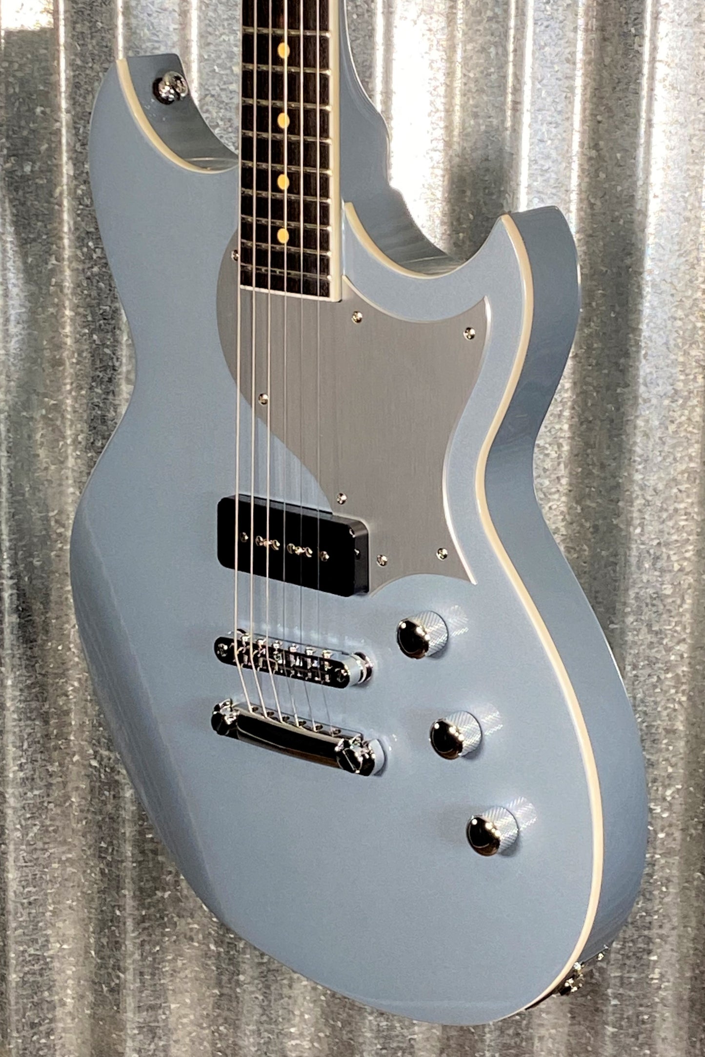 Reverend Guitars Sensei JR 25th Anniversary Edition Silver Freeze Guitar Blem #0126