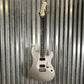 Jet JS500SLS HH Strat Style Guitar Bound Silver Sparkle #0009 Blem