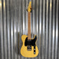 Musi Virgo Classic Telecaster Empire Yellow Guitar #0333 Used