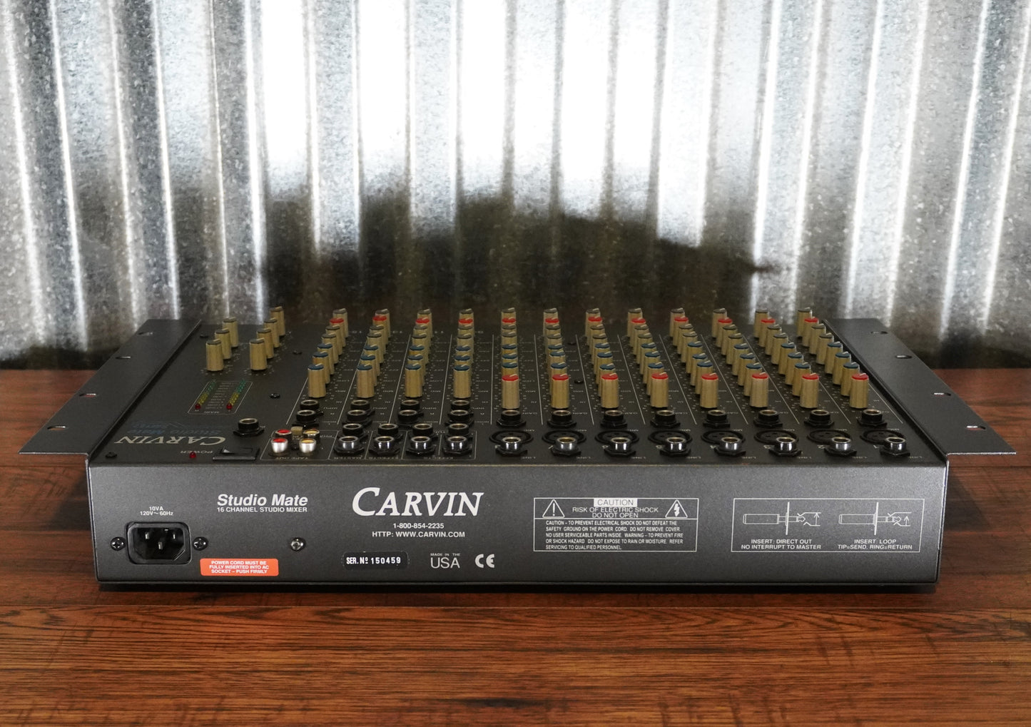 Carvin Studio Mate SM162 16 Channel Rackmountable Studio Mixer Used