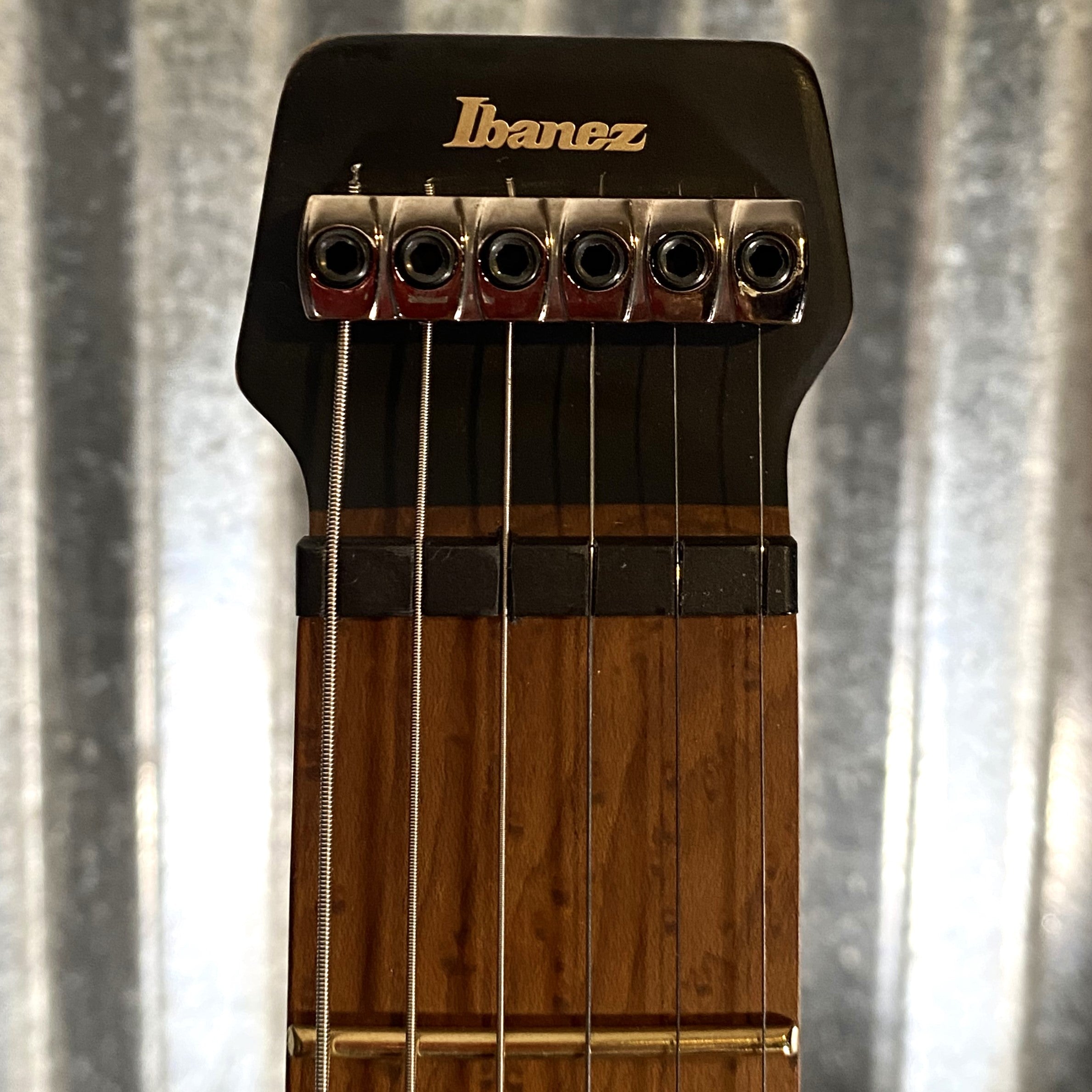 Ibanez Q-54 Black Flat Headless Guitar & Bag #8491 Used