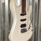 Musi Capricorn Fusion HSS Superstrat Pearl White Guitar #0130 Used
