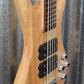 Warwick RockBass Corvette $$ Double Buck Natural Active 5 String Bass & Bag #2020