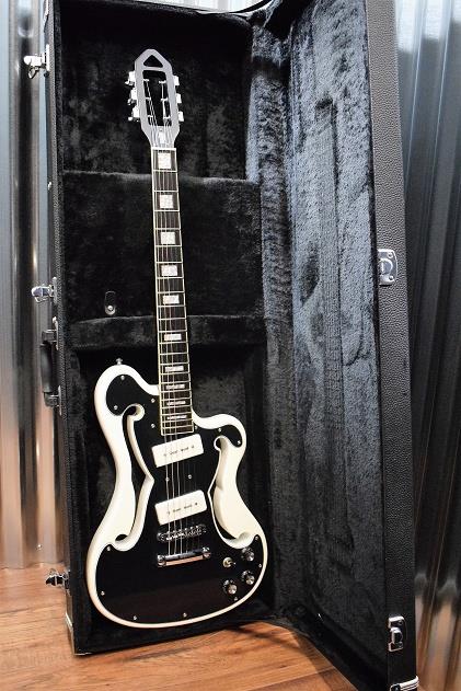 Eastwood Guitars EEG Deerhoof Signature Stacked P90 Electric Guitar & Case #1685
