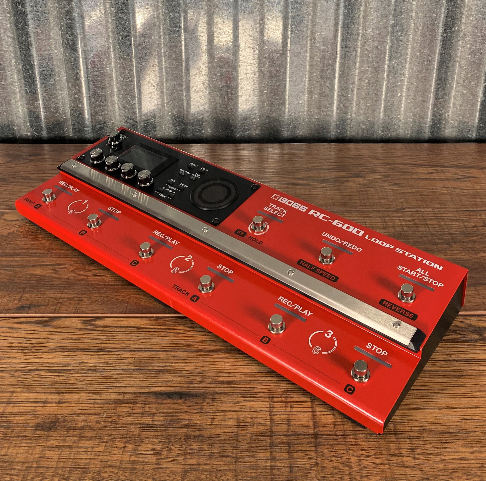 boss pedal red Boss RC-600 Loop Station Looper Guitar Effect Pedal – Specialty Traders