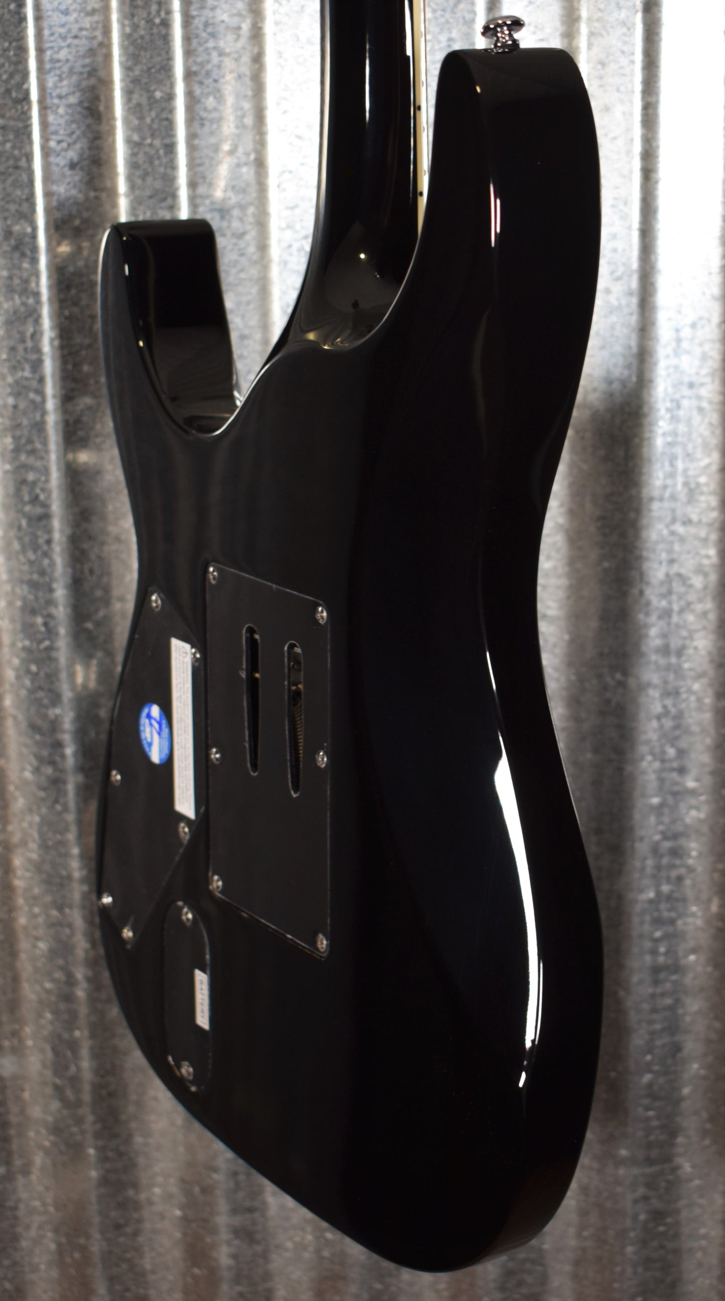 ESP LTD M-1 Custom Black Guitar & Case LM1CTM87BLK #1401