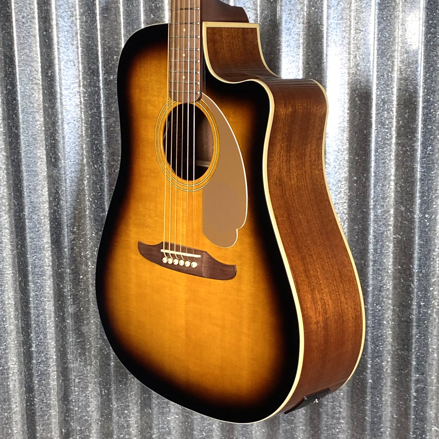 Fender Redondo Player SB WN Acoustic Electric Sunburst Guitar & Case #6820 Used