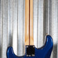 Fender MIM 2007 Standard Stratocaster Electron Blue Guitar & Case #5517 Used