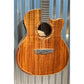 Washburn Guitars WCG55CE Comfort Series Koa Acoustic Electric Guitar & Case #53