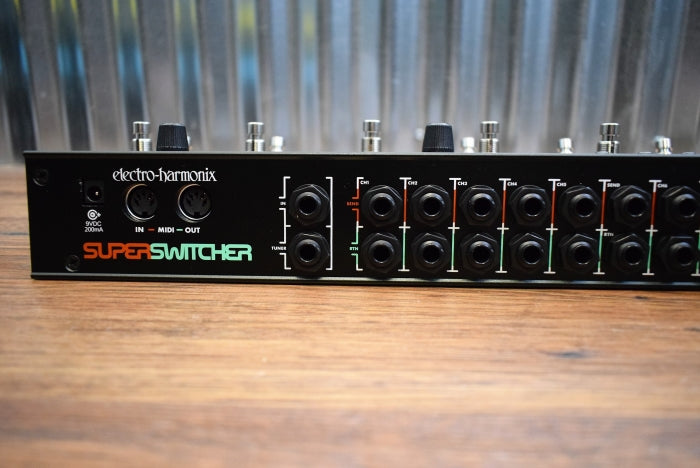 Electro-Harmonix EHX Super Switcher Programmable Effect Pedal Pedalboard Hub