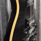 Hamer Archtop Flame Trans Black Double Cut Electric Guitar SATF-TBK #0925