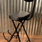 Gator Frameworks GFW-GTR-SEAT Combination Guitar Performance Seat & Guitar Stand Black