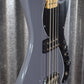 G&L USA Fullerton Deluxe Fallout 4 String Short Scale Bass Grey Pearl & Bag #5179