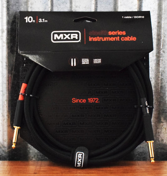 Dunlop MXR DCIR10 10' Instrument Cable with Silent Switch