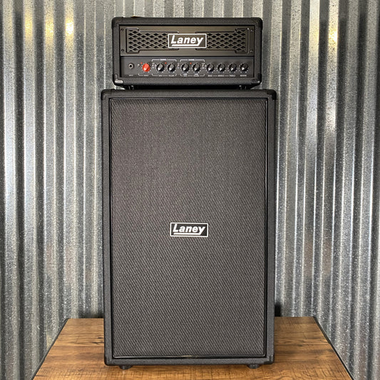 Laney IRF-DUALTOPRIG212 DUALTOP 60 Watt Dual Channel Guitar Amplifier Head & 2x12 Speaker Cabinet Bundle
