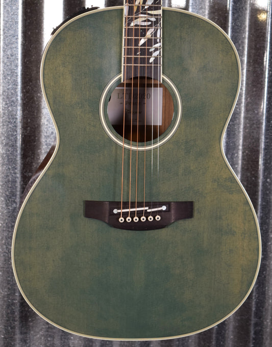 Takamine Limited Edition 2020 Peace Green Tea Acoustic Electric Guitar & Case LTD2020PEACE #0512 Used