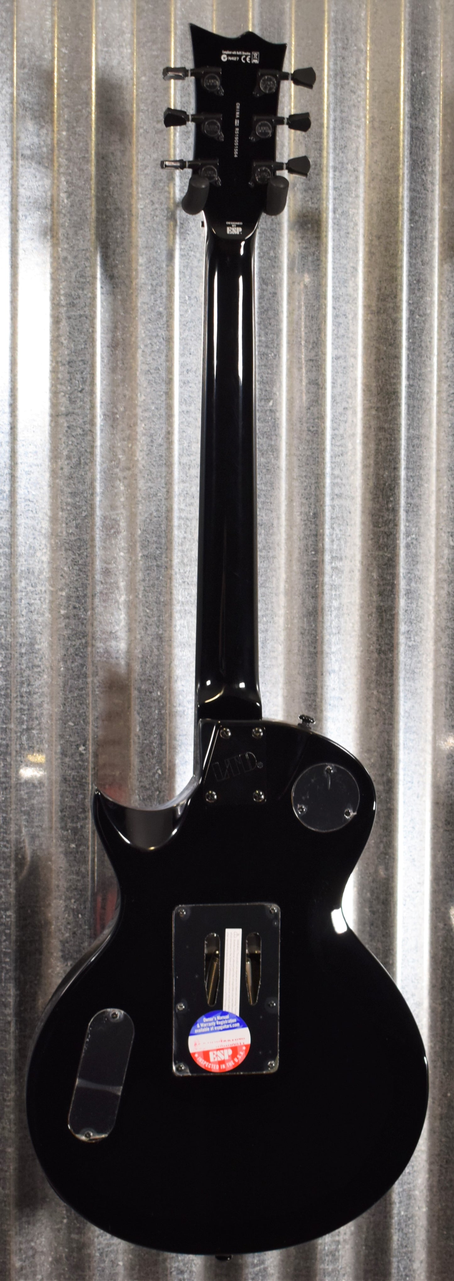ESP LTD GH-200 Gary Holt Signature Gloss Black Guitar LGH200BLK #1564