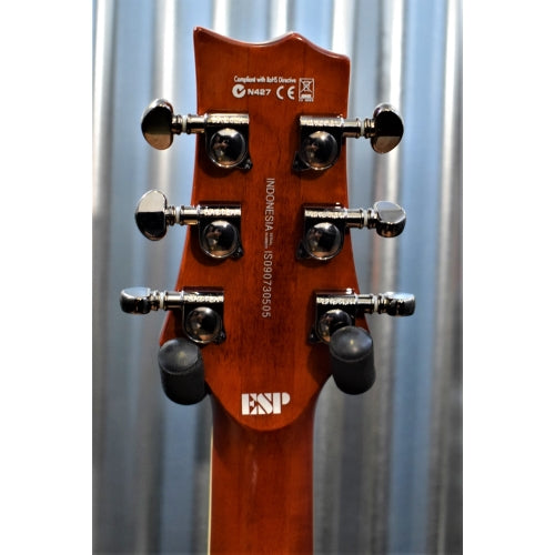 ESP LTD H-401 Flame Top Cherry Sunburst Seymour Duncan Guitar H401FMACSB #0505