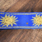 Levy's MPJG-SUN-BLU 2' Sun Design Jacquard Weave Guitar Bass Strap Blue