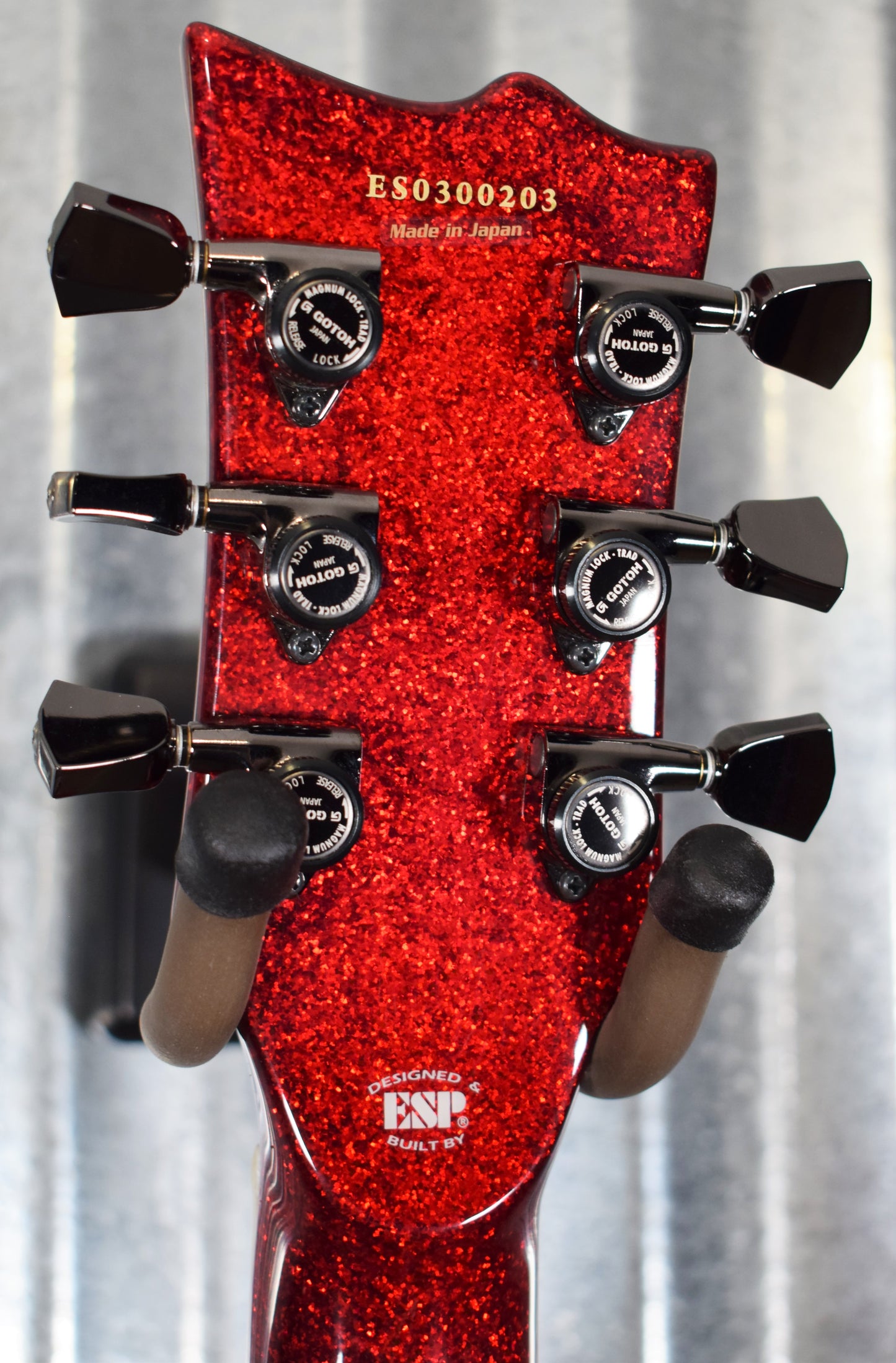 ESP E-II Eclipse DB Red Sparkle EMG Guitar & Case EIIECDBRSP Japan #ES0300203