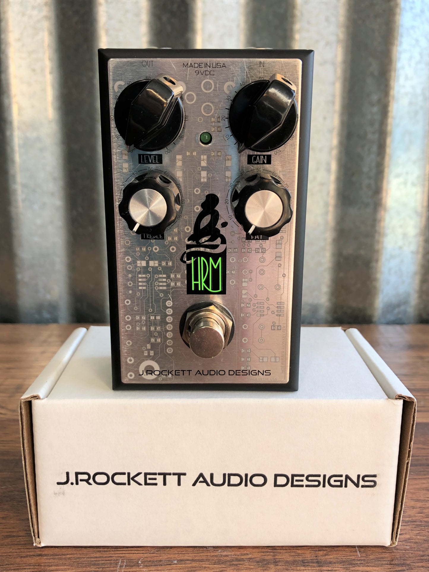 J. Rockett Audio Designs HRM Hot Rubber Monkey Overdrive Guitar Effect Pedal
