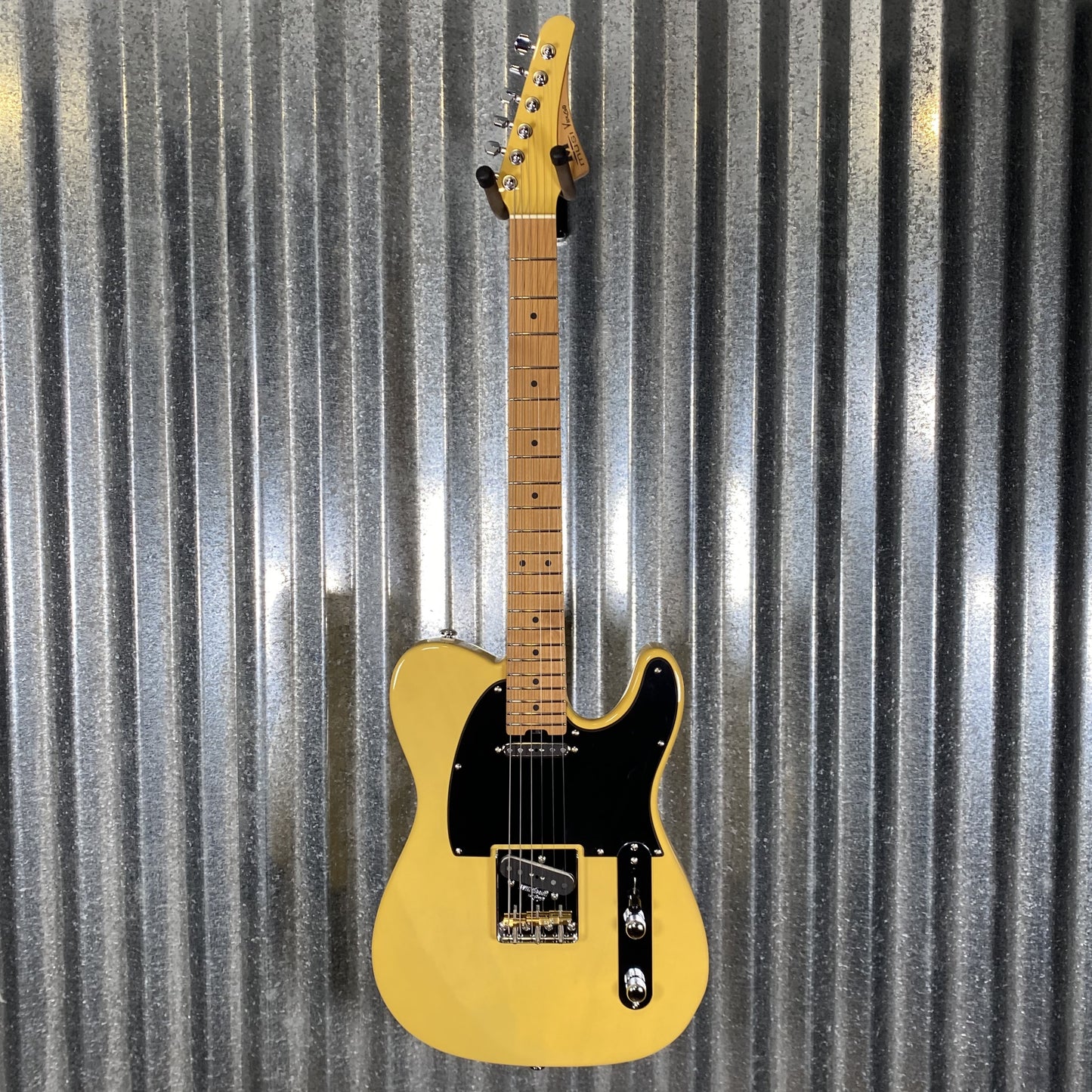 Musi Virgo Classic Telecaster Empire Yellow Guitar #0392 Used