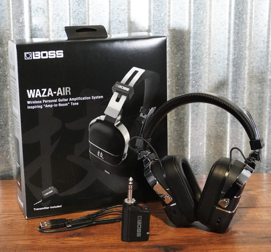 Boss Waza-Air Wireless Personal Guitar Amplification System Headphones