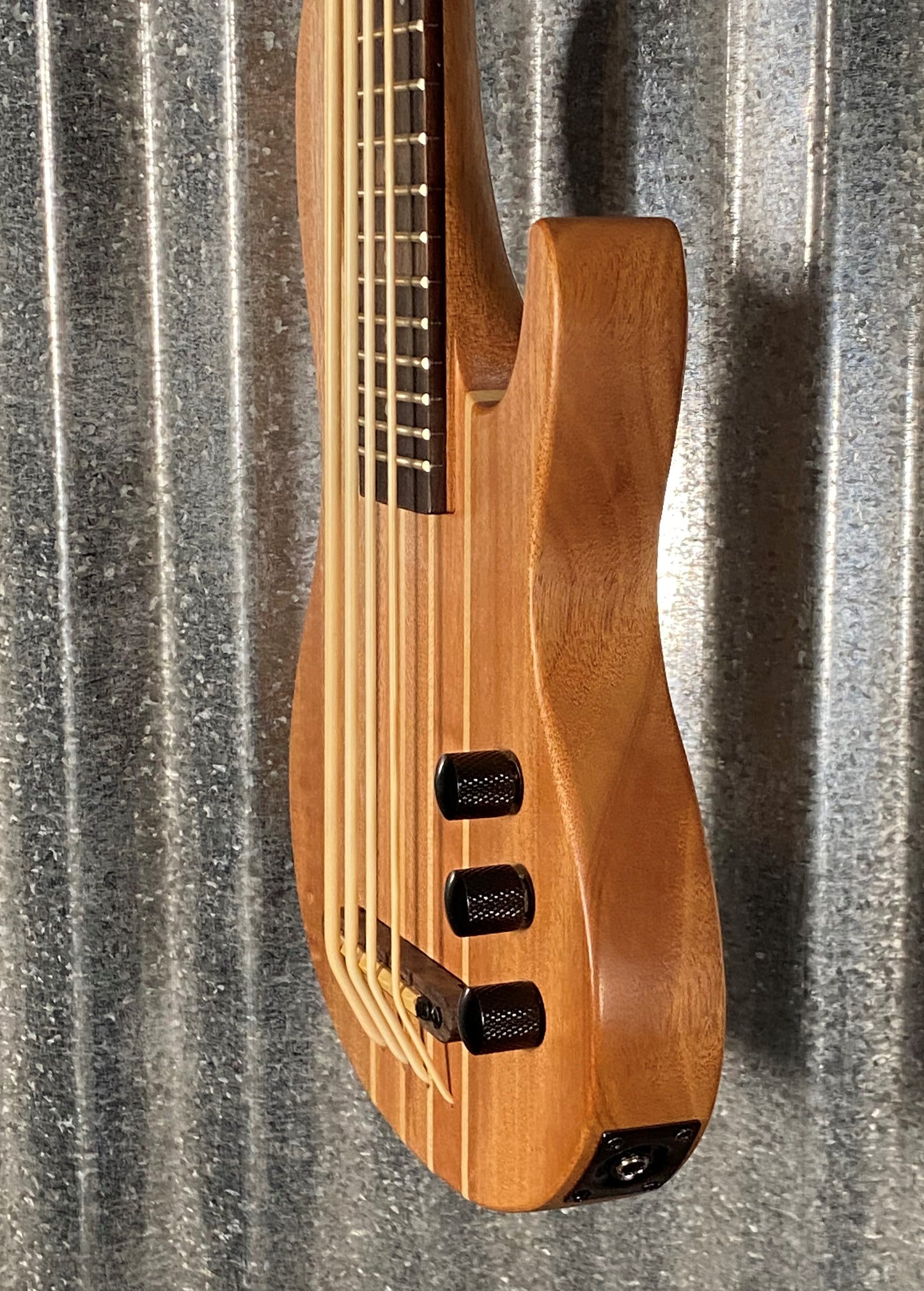 Smiger EUB-01M-NL Neck Through Electric Ukulele Bass Natural #0001