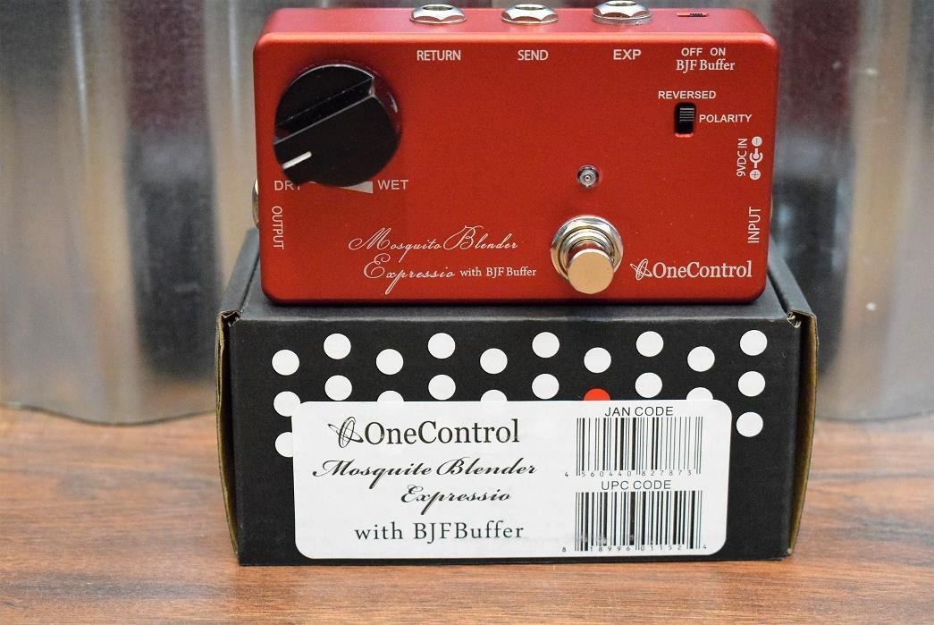 One Control BJF Mosquito Blender Expression Pedal Controlled Effect Blend Pedal