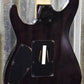 ESP LTD M-200FM See Thru Black Flame Top Guitar LM200FMSTBLK #0390