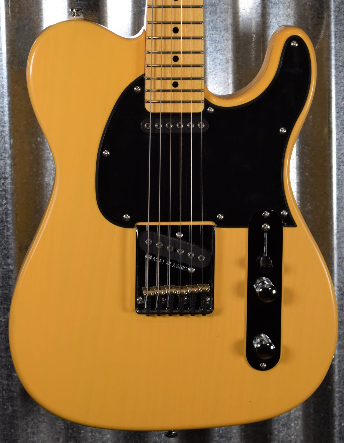 G&L Tribute ASAT Classic Butterscotch Blonde Guitar #1719 Demo