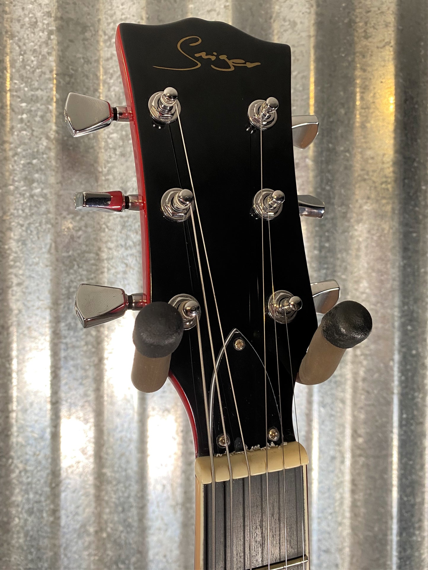 Smiger L-G9-P1 LP Electric Guitar Cherry Sunburst #0001