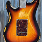 Vintage Icon V6HMRSB HSS Relic Sunburst Distressed Wilkinson Guitar & Case #230